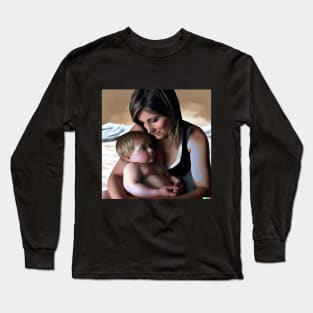 A mother and her baby Long Sleeve T-Shirt